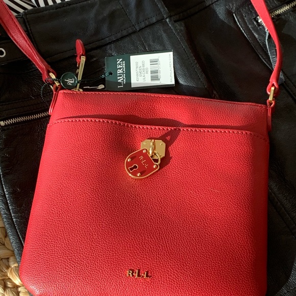 Ralph Lauren Pebbled crossbody bag - Brand new - Picture 2 of 3